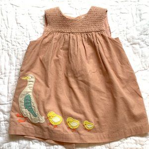 Mini Boden pinafore dress